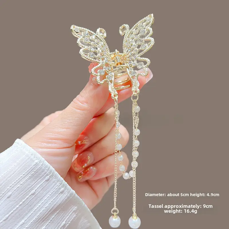 Elegant Butterfly Hairpin with Wings for Women - Image 27