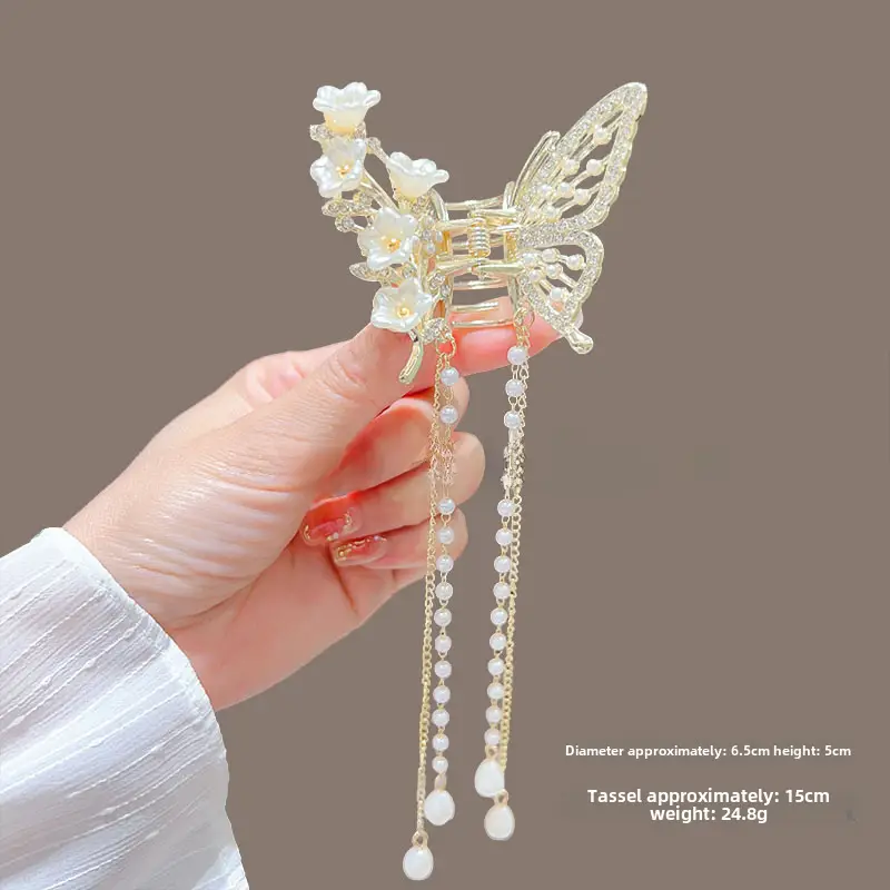 Elegant Butterfly Hairpin with Wings for Women - Image 7