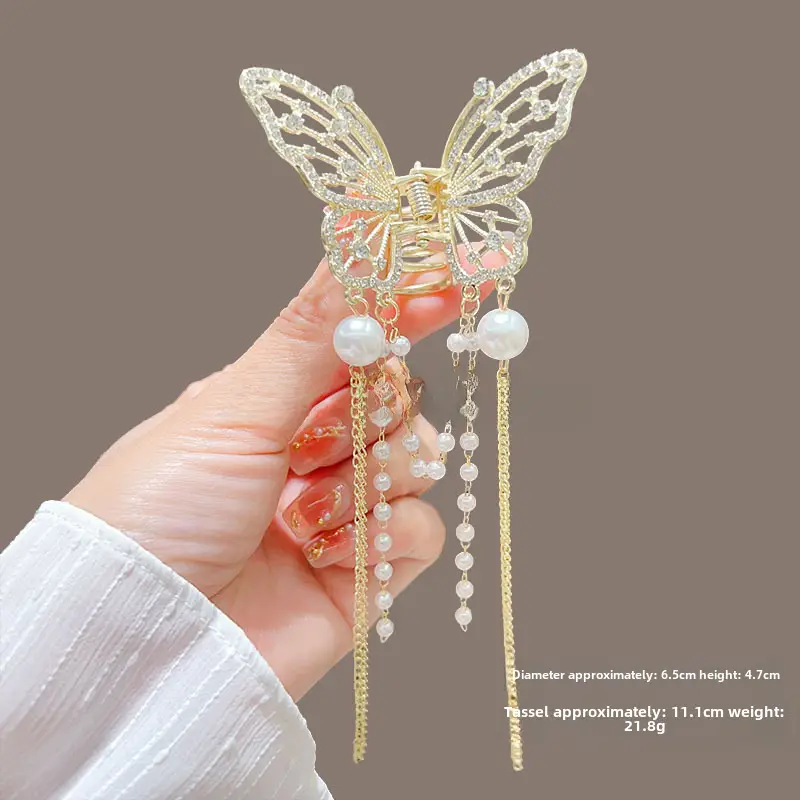 Elegant Butterfly Hairpin with Wings for Women - Image 8