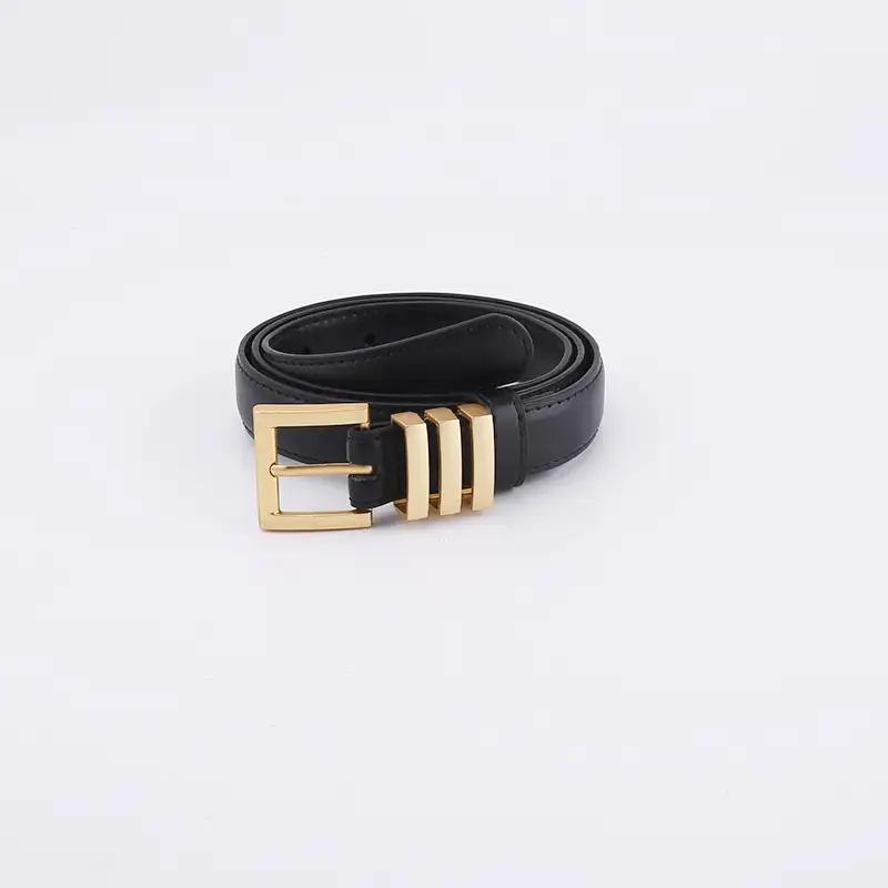 Black Korean Style Belt for Women with Jeans Belt Design - Image 5
