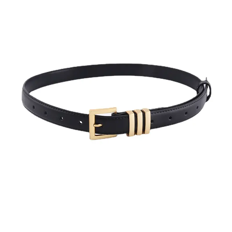 Black Korean Style Belt for Women with Jeans Belt Design - Image 7