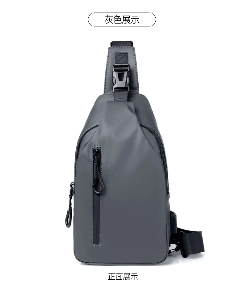 USB Leather Crossbody Bag Water Repellent Small — feature 30
