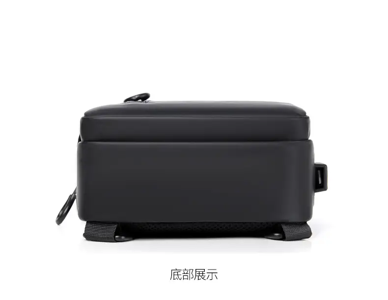USB Leather Crossbody Bag Water Repellent Small — feature 39