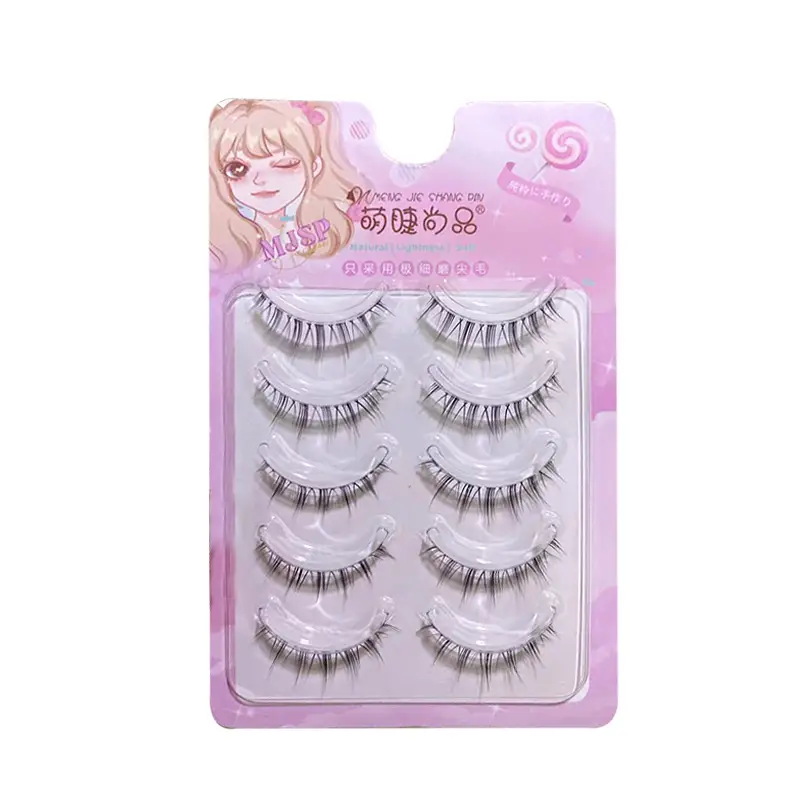 False Eyelashes Transparent Set for Women - Image 6