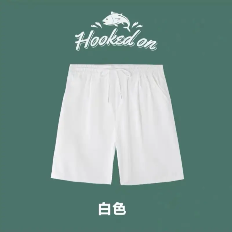 Men Ice Silk Shorts Summer Large Loose Casual Pants - Image 2