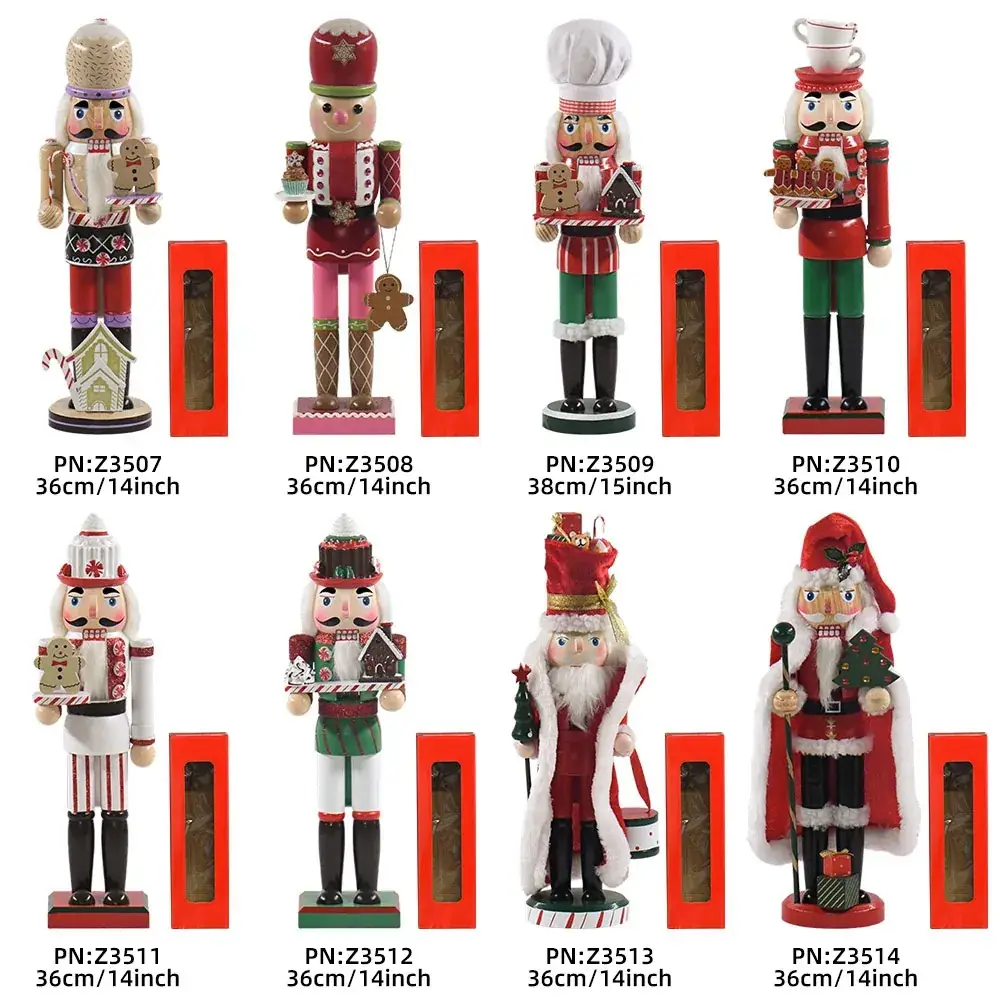 Christmas Nutcracker Soldier Decor 36cm European Craft