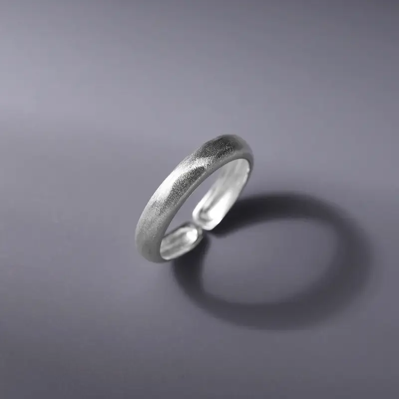 S925 Sterling Silver Pearl Ring Red Book All Match — feature 8