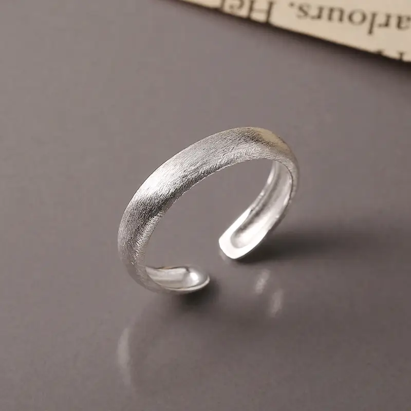 S925 Sterling Silver Pearl Ring Red Book All Match — feature 9