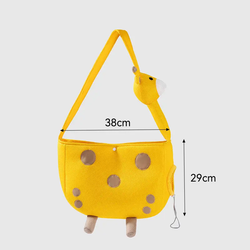 Pet Outgoing Bag Bear Hooded Portable Cat Milk Bag - Image 8