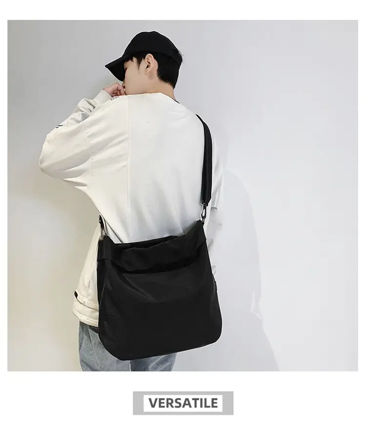 Waterproof Sports Yoga Fitness Bag Black Crossbody — feature 10