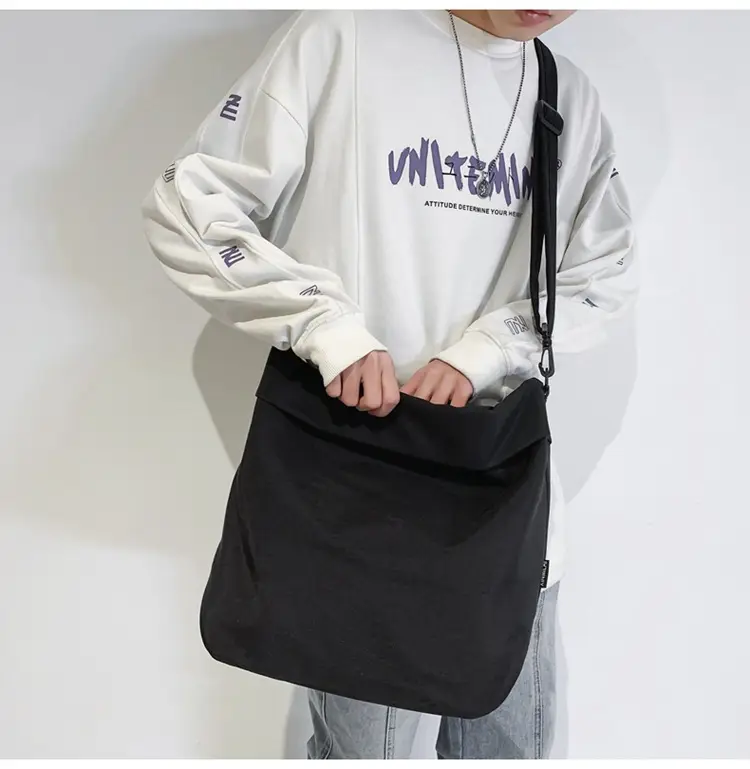 Waterproof Sports Yoga Fitness Bag Black Crossbody — feature 12