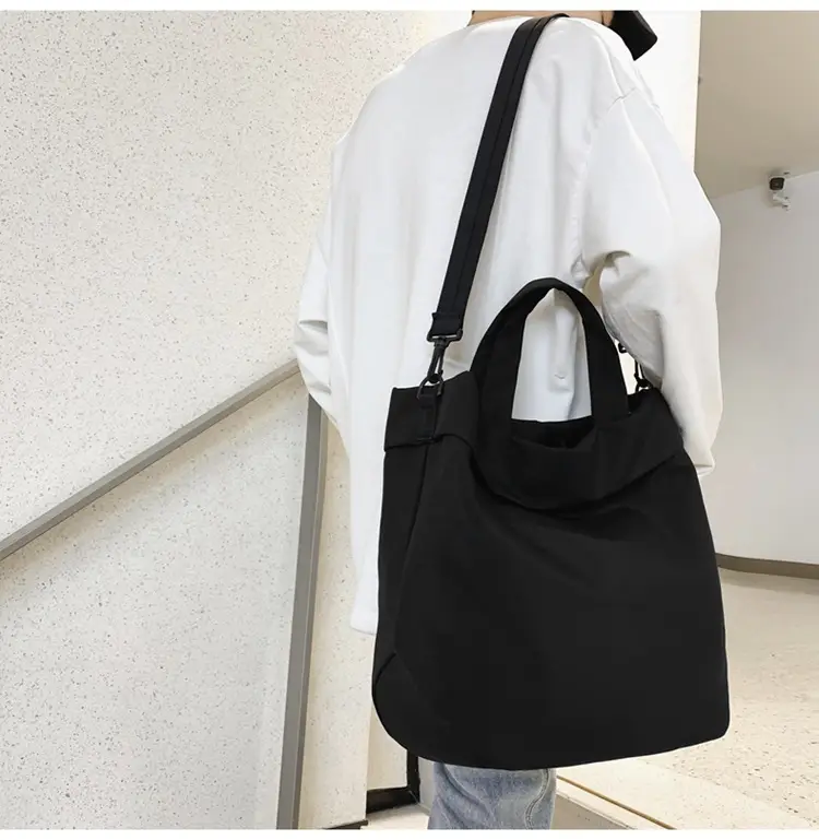 Waterproof Sports Yoga Fitness Bag Black Crossbody — feature 13