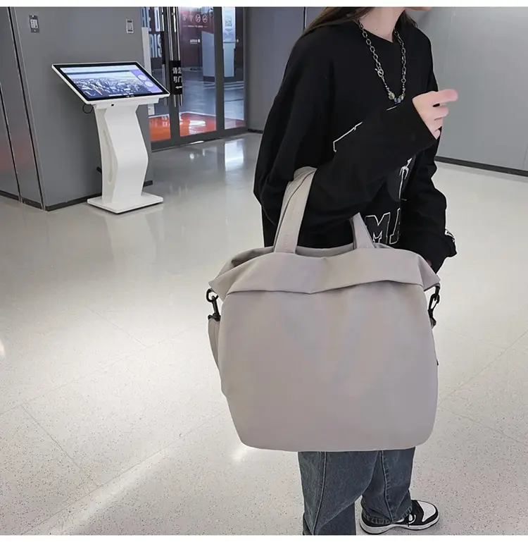 Waterproof Sports Yoga Fitness Bag Black Crossbody — feature 24