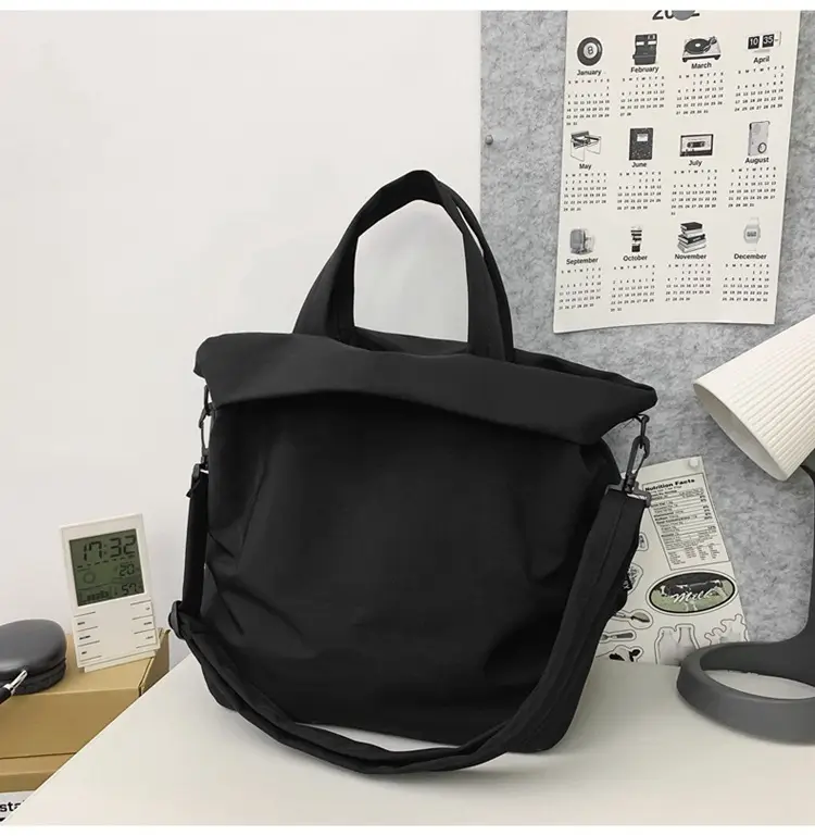 Waterproof Sports Yoga Fitness Bag Black Crossbody — feature 59