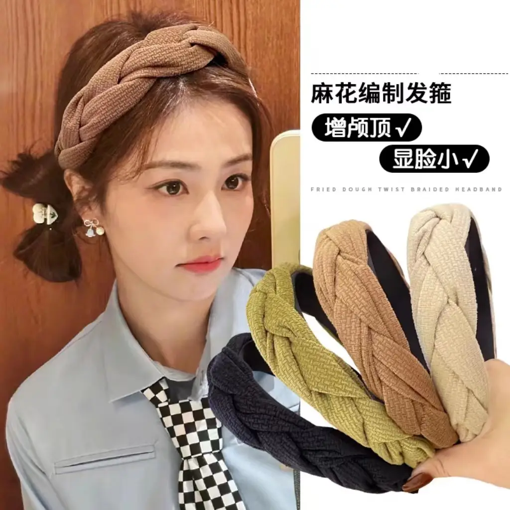 New Style Twist Hair Bands for Women's High-Cranial Top - Image 5
