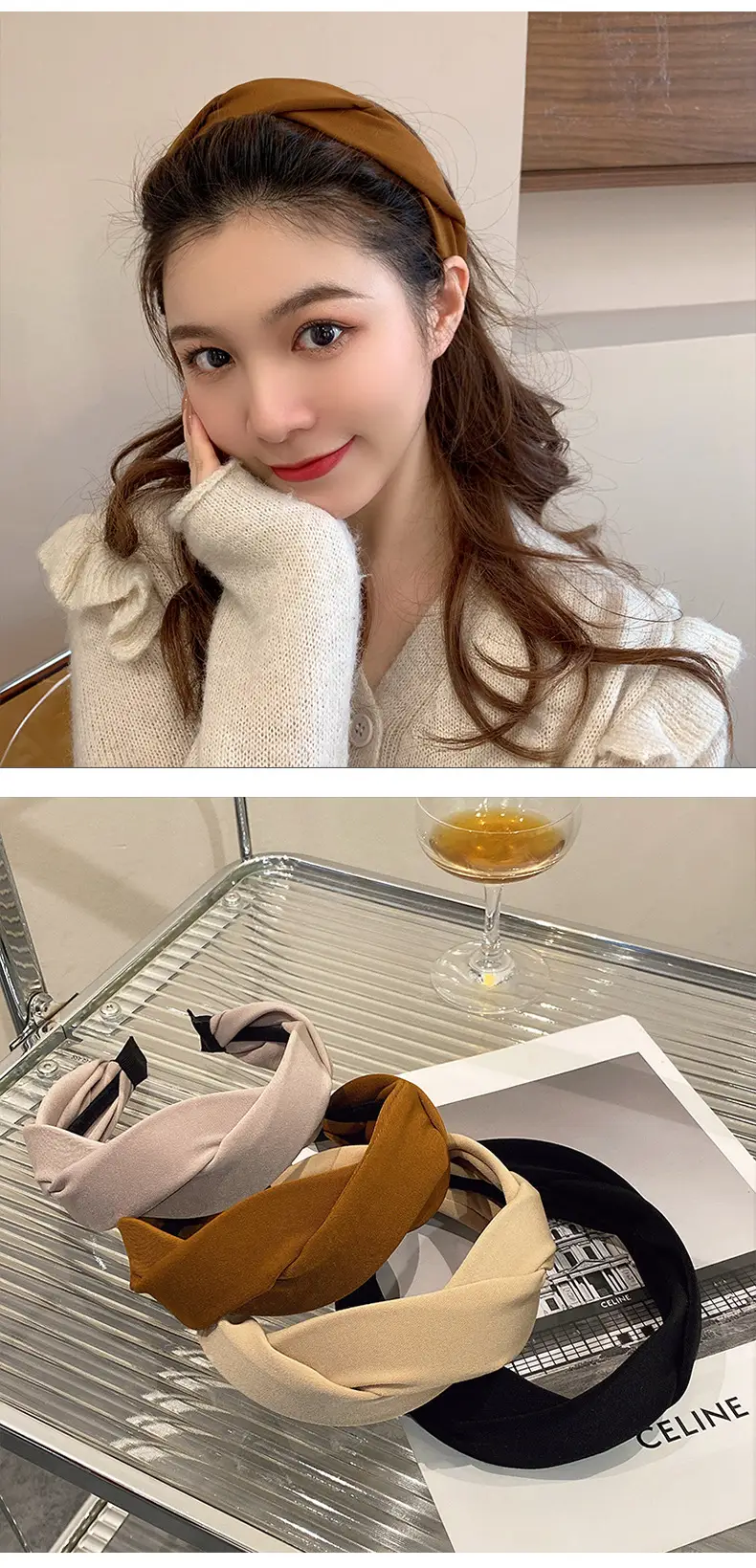 New Style Twist Hair Bands for Women's High-Cranial Top — feature 20