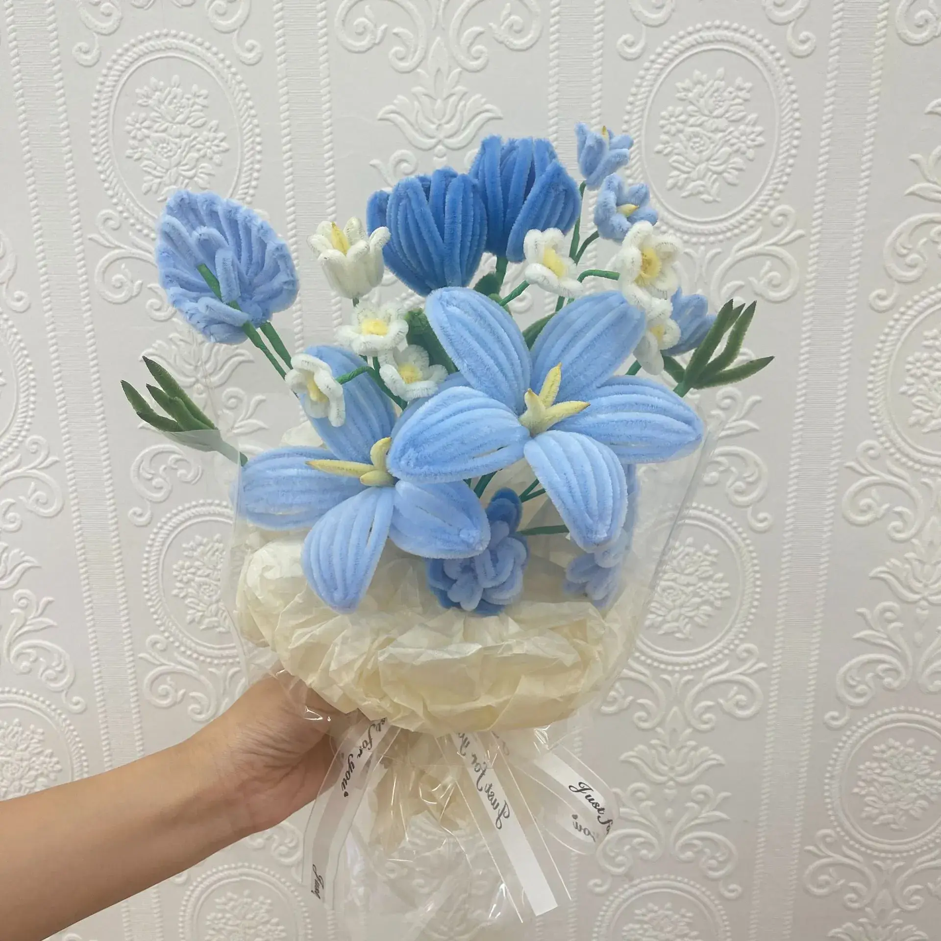 "Yu" See Beauty-Blue suit {Including Wrapping Paper}