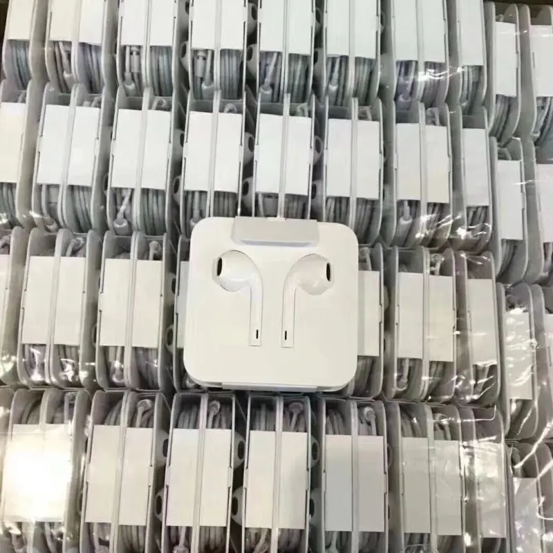 Suitable for Apple Earphones 11/12/13/14Promax Flat-Head Lightning Earphones Apple 17Th Generation Earphones