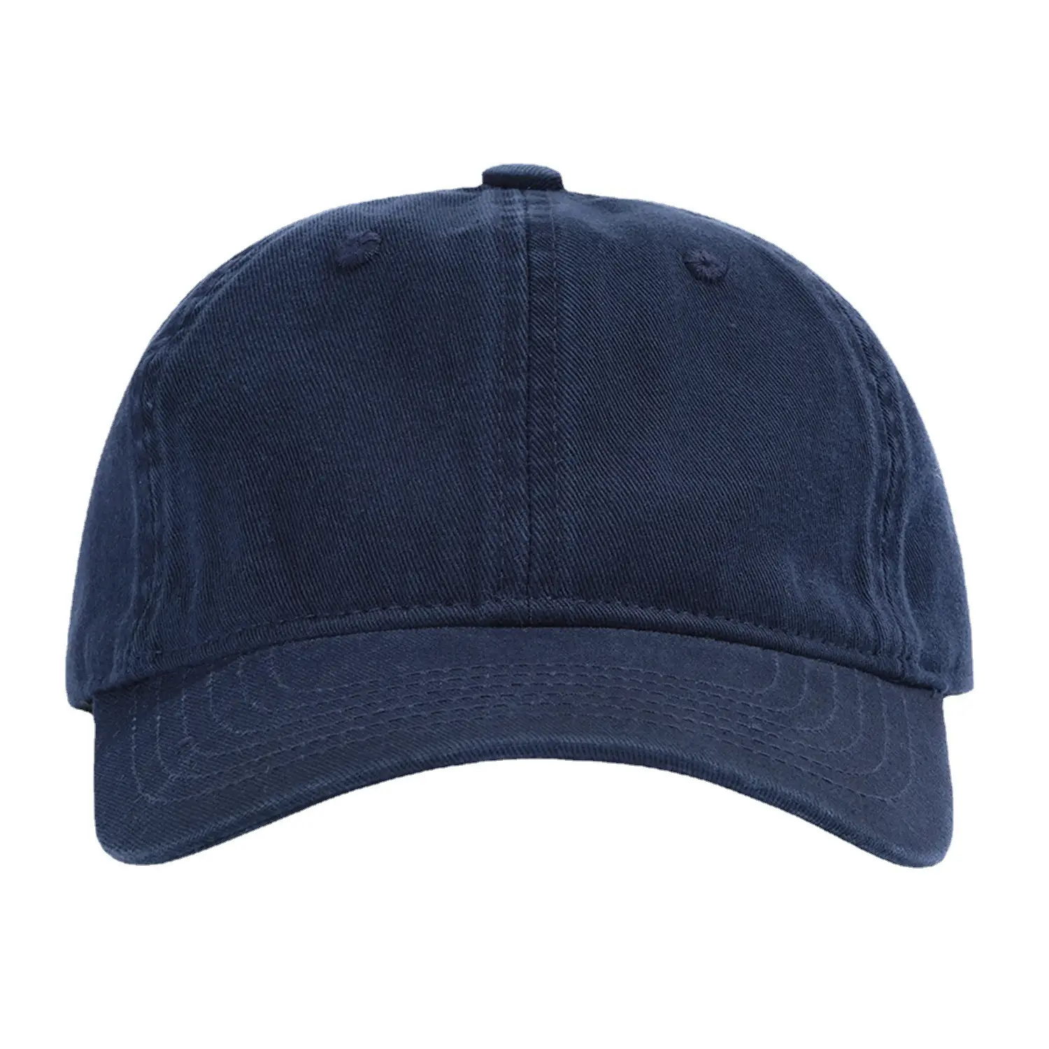 Men Blue Washable Baseball Cap Solid Color - Image 11