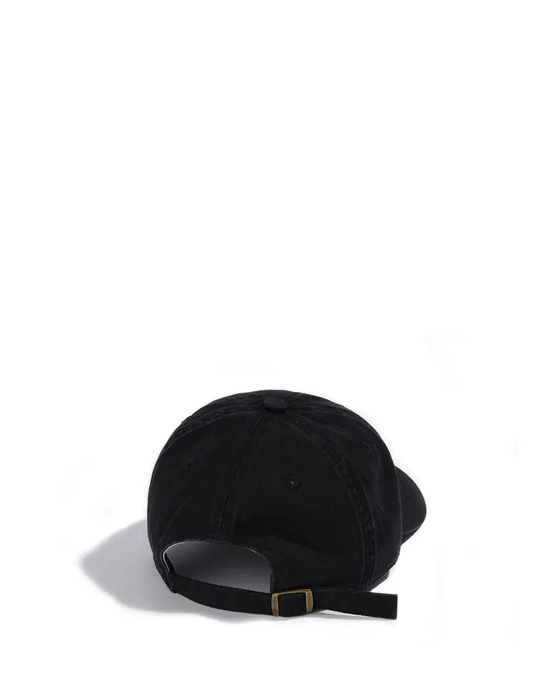 Men Blue Washable Baseball Cap Solid Color — feature 23