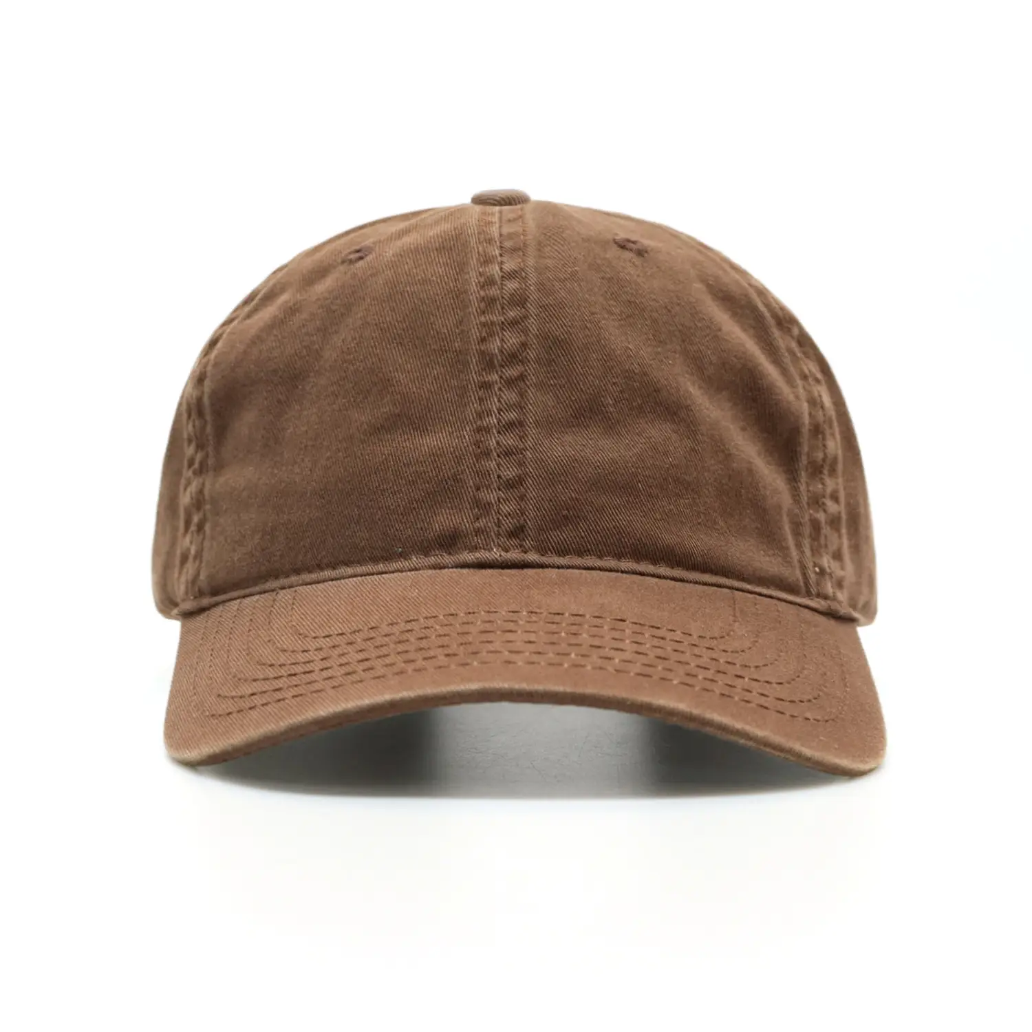 Men Blue Washable Baseball Cap Solid Color - Image 5