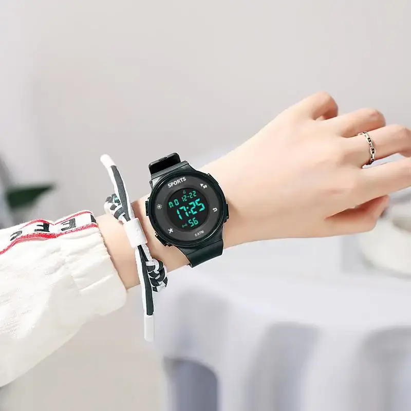 Blue Digital Waterproof Watch for Men Women Teens — feature 14