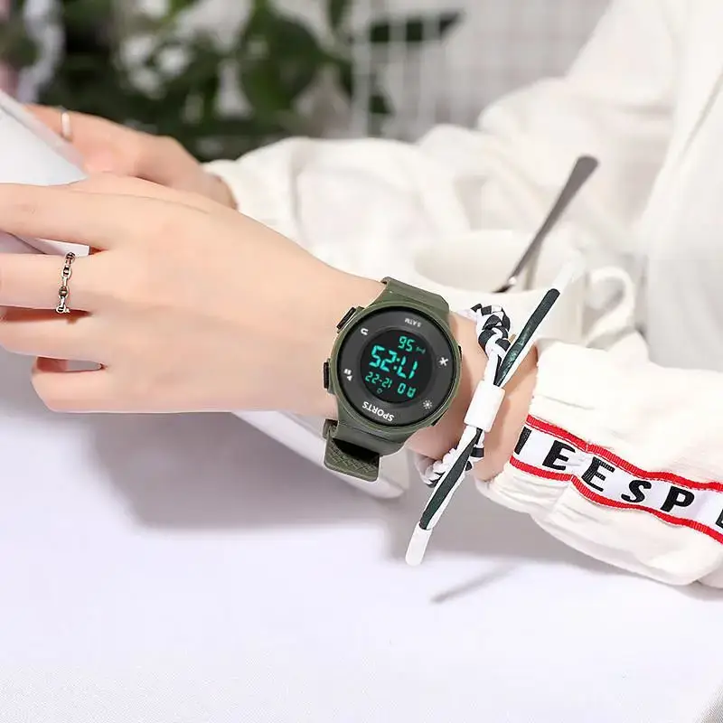 Blue Digital Waterproof Watch for Men Women Teens — feature 20
