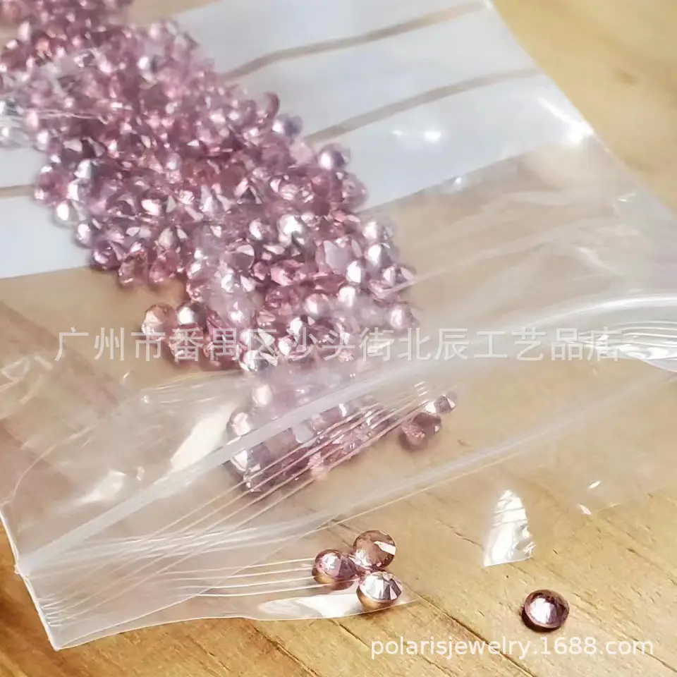 Natural Pink Tourmaline Round Stones 1-6mm — feature 7