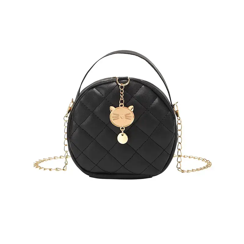 Women's Mini Chain Bag Black Shoulder Crossbody