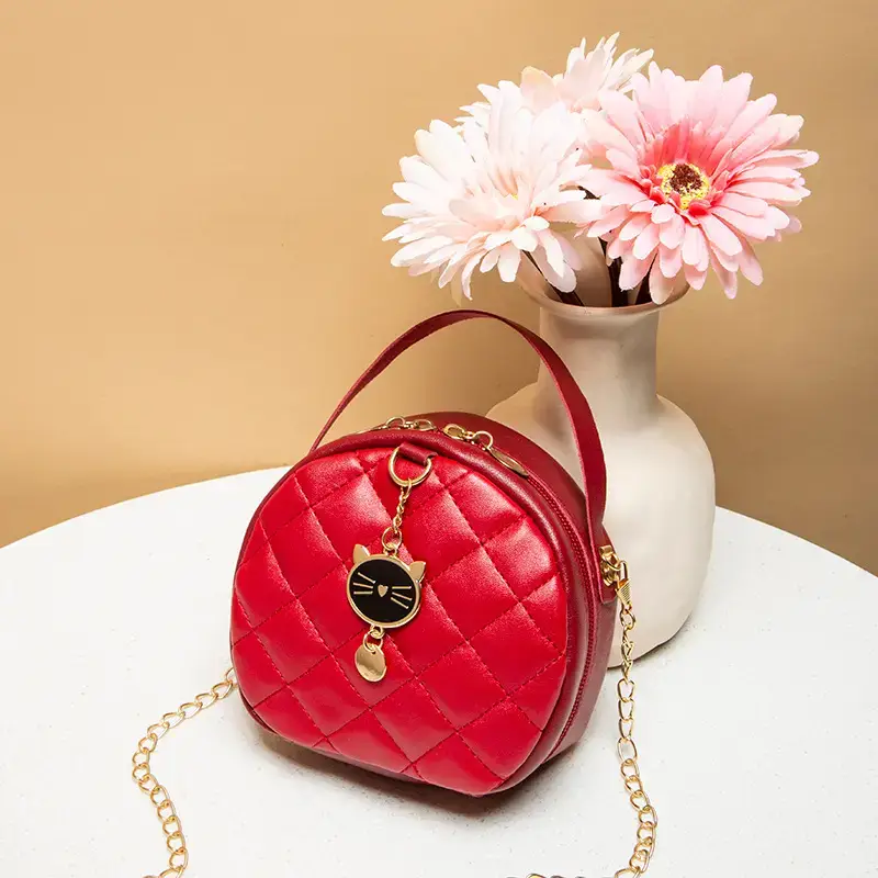 Women's Mini Chain Bag Black Shoulder Crossbody