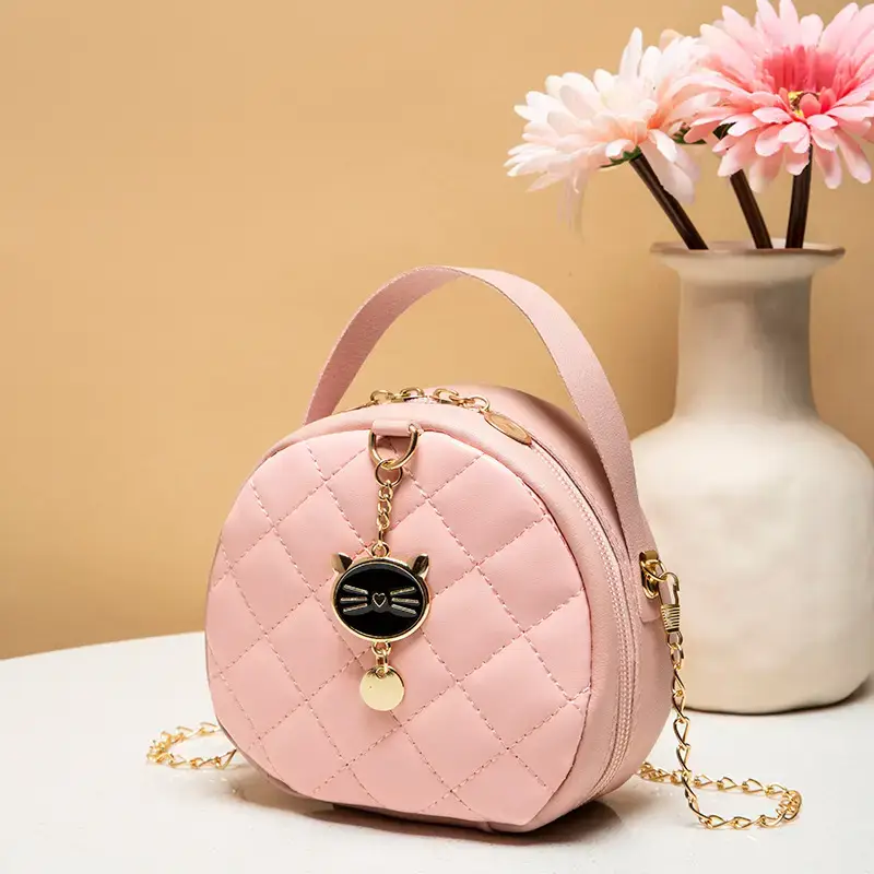 Women's Mini Chain Bag Black Shoulder Crossbody