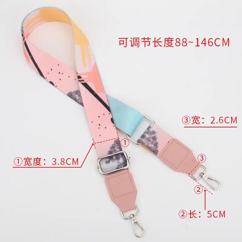 Crossbody Bag with Adjustable Strap Women's Belt Accessory - Image 8