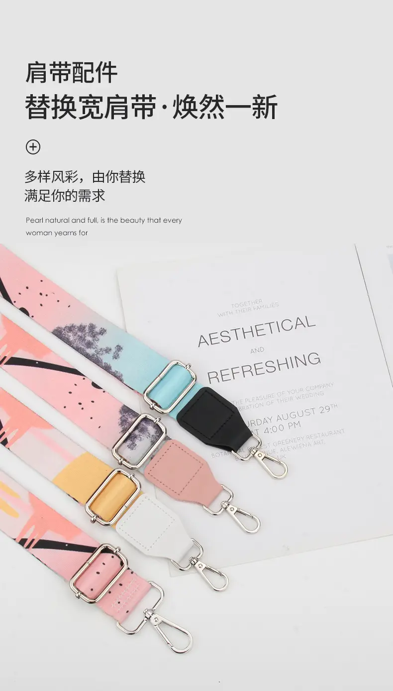 Crossbody Bag with Adjustable Strap Women's Belt Accessory — feature 1
