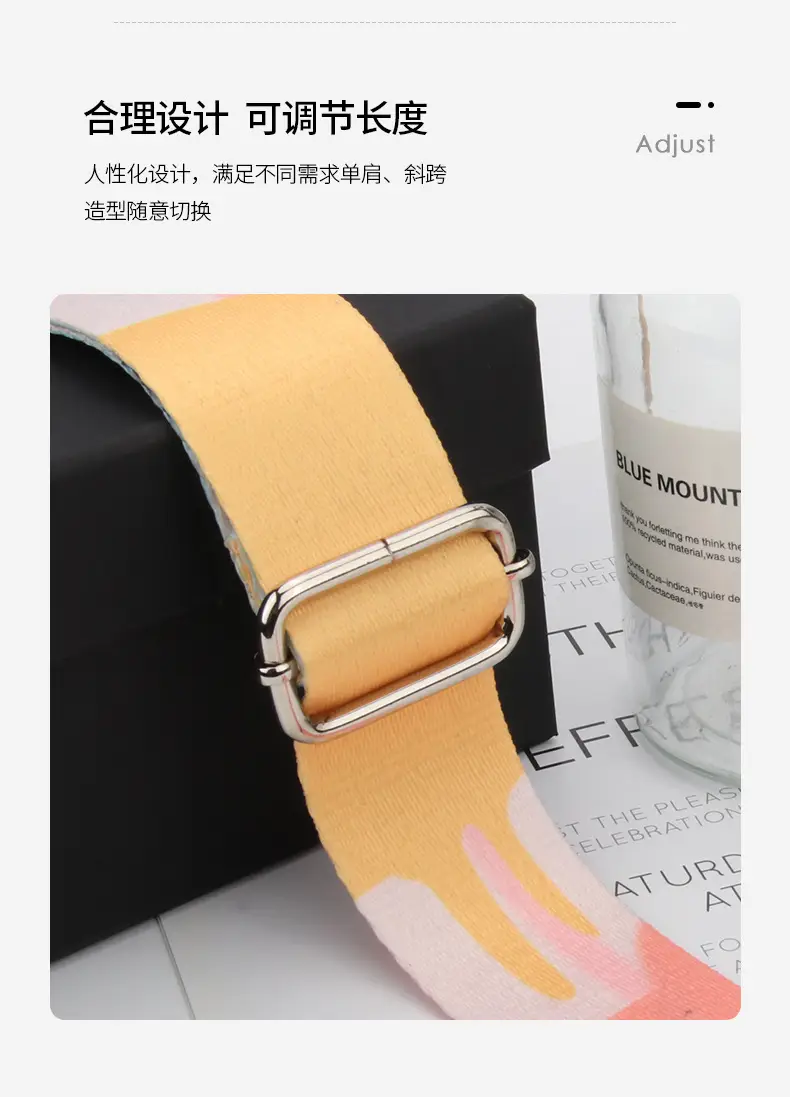 Crossbody Bag with Adjustable Strap Women's Belt Accessory — feature 12