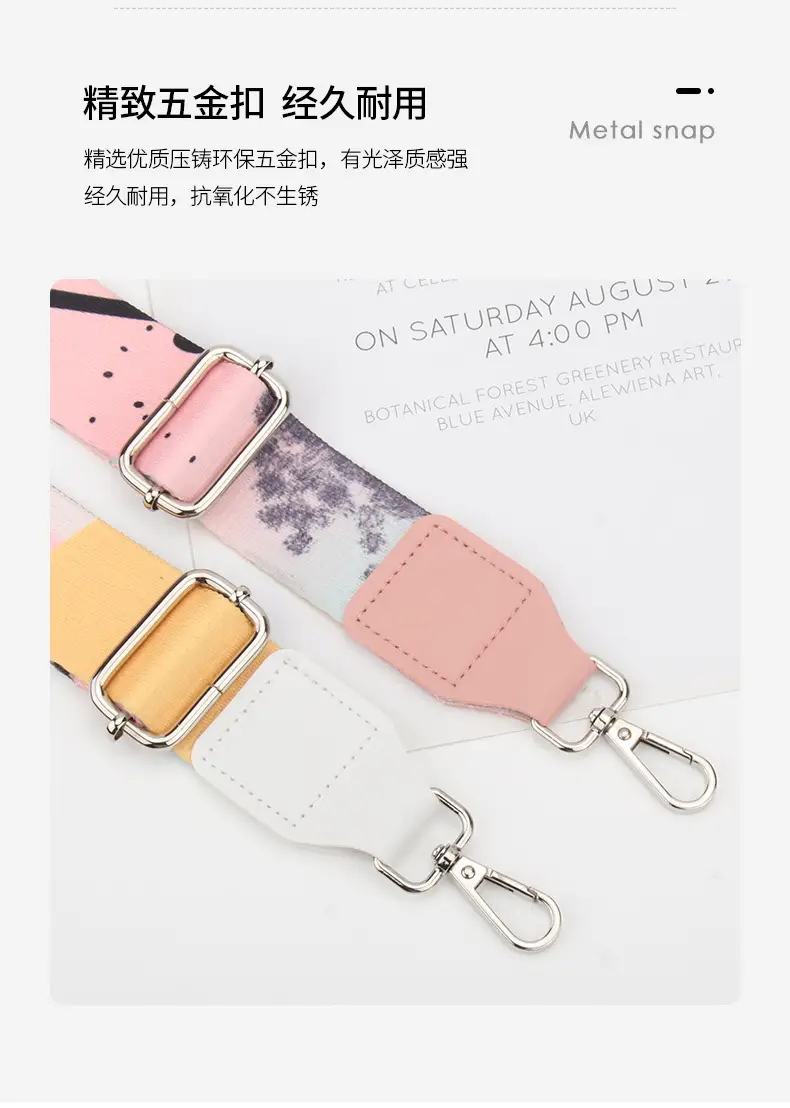 Crossbody Bag with Adjustable Strap Women's Belt Accessory — feature 13