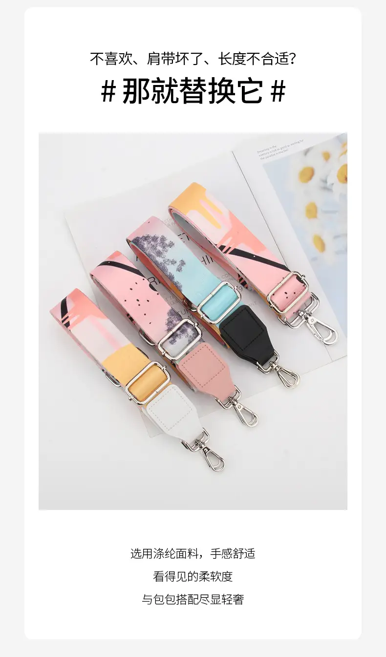 Crossbody Bag with Adjustable Strap Women's Belt Accessory — feature 3