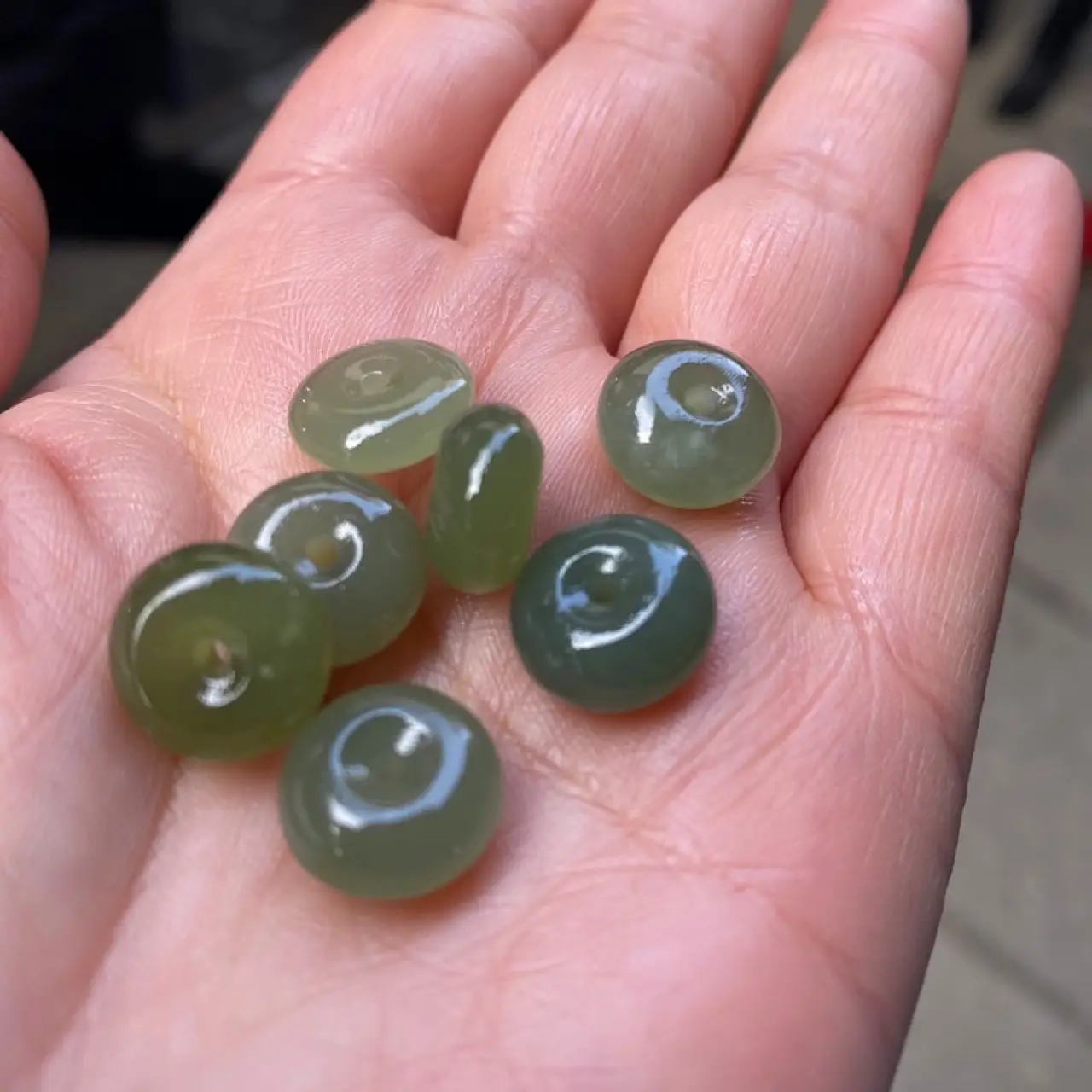 Green Jade Pendant Bracelets Anklets Wholesale - Image 4