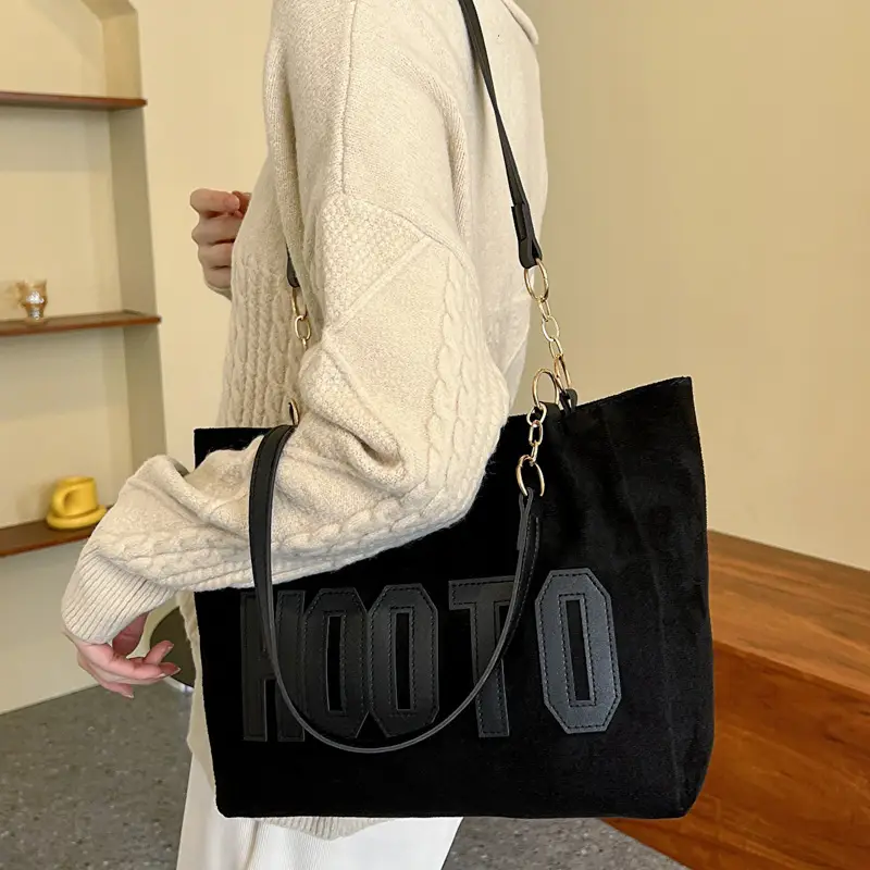 Women's Canvas Shoulder Bag Large 2023 Spring Commuter