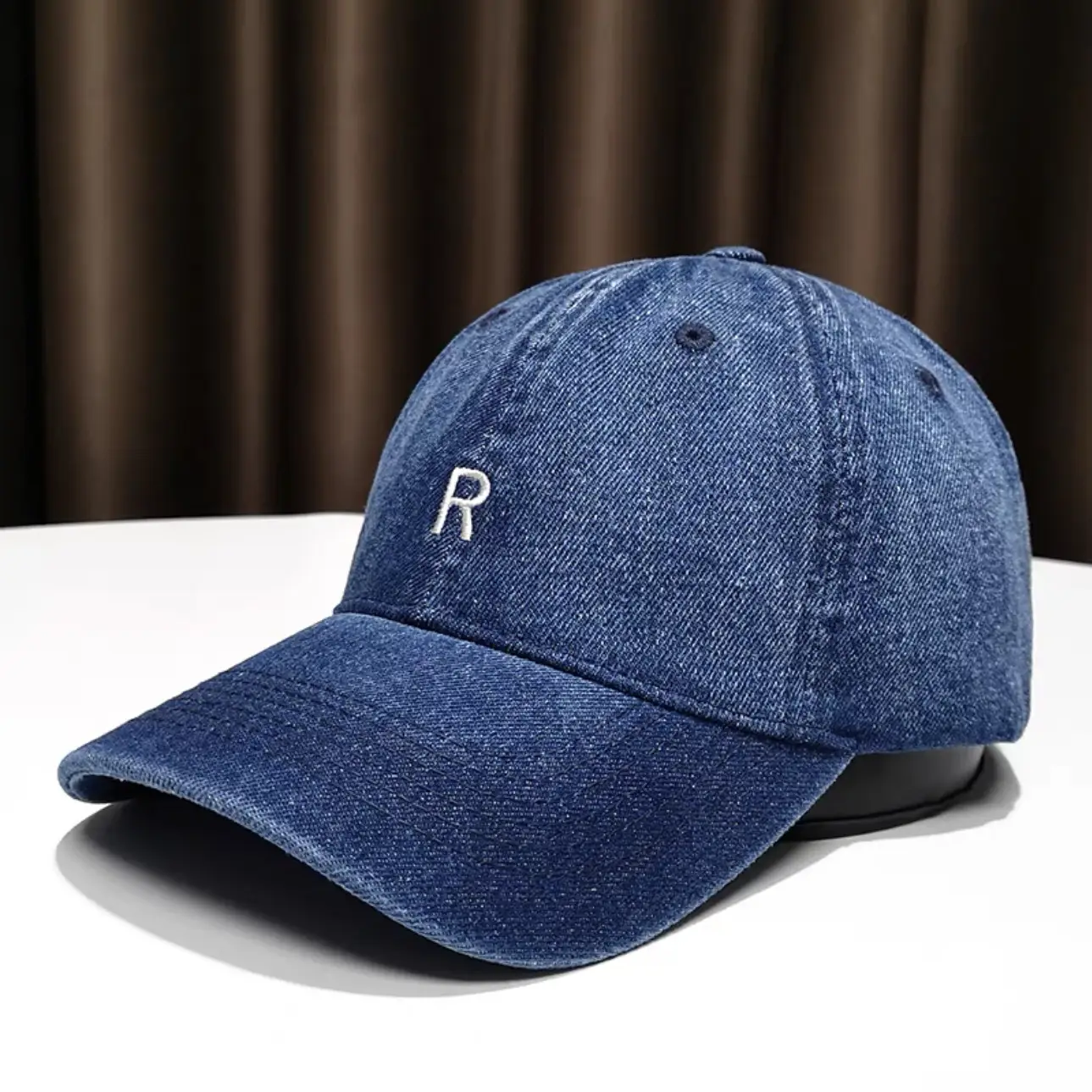 Denim Cap Sun Hat for Men Women Spring Summer - Image 2