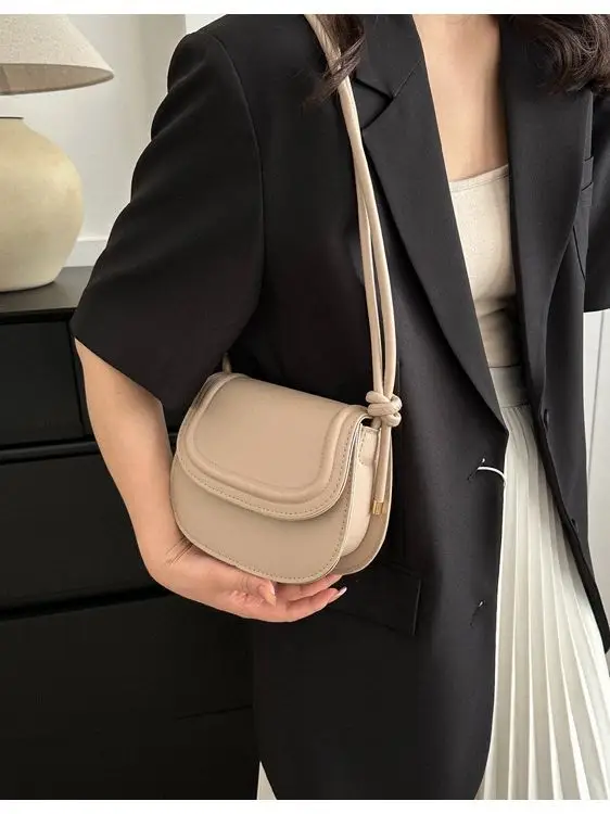Women's White Grey Crossbody Bag 2023 Spring - Image 6