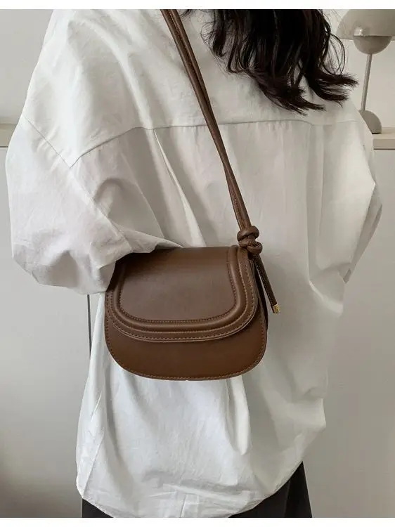 Women's White Grey Crossbody Bag 2023 Spring - Image 9