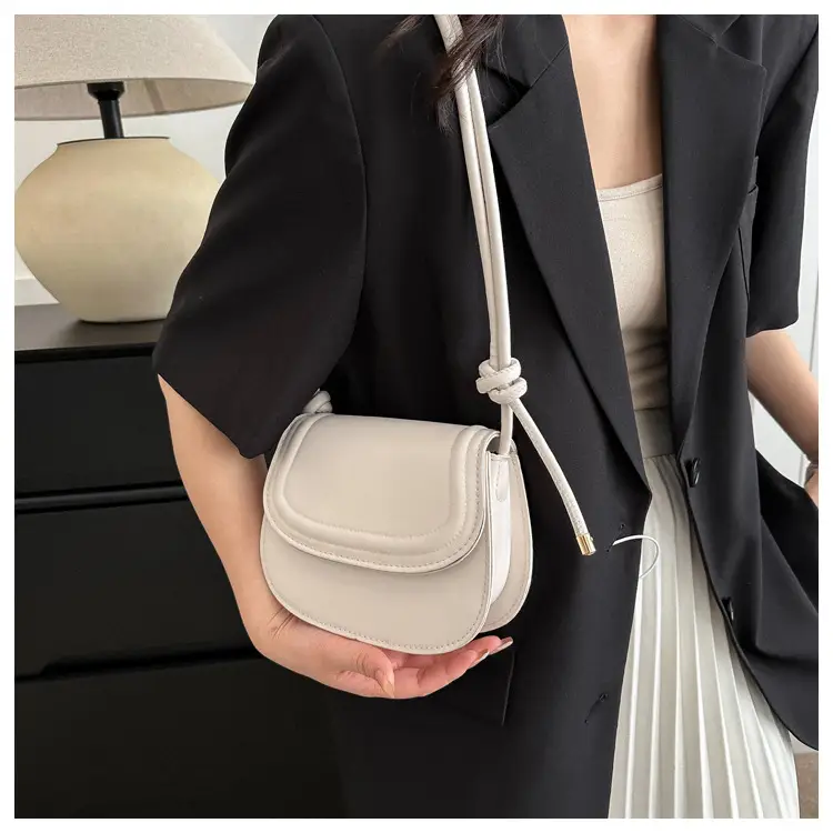 Women's White Grey Crossbody Bag 2023 Spring — feature 9