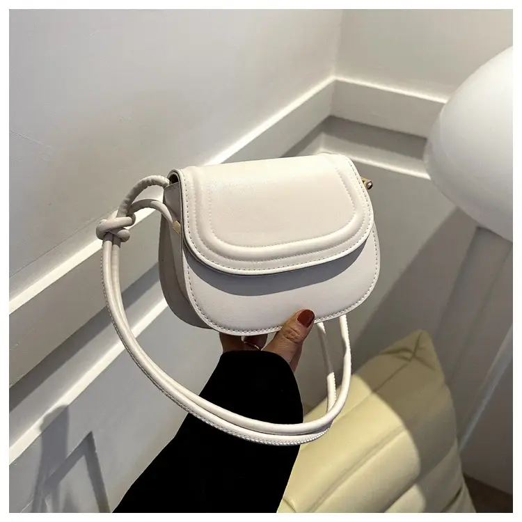 Women's White Grey Crossbody Bag 2023 Spring - Image 2