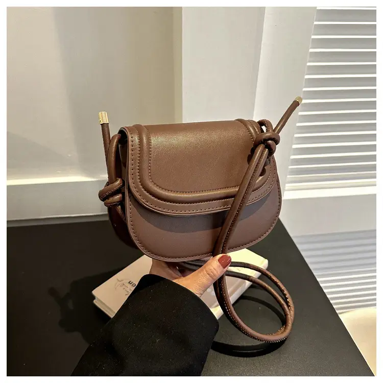 Women's White Grey Crossbody Bag 2023 Spring - Image 4