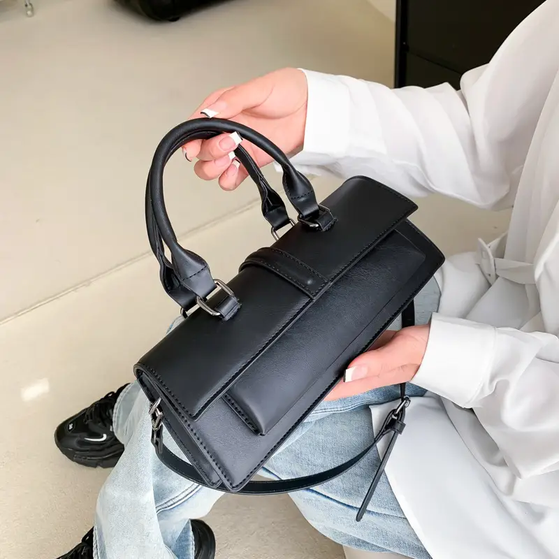 2023 New Style Black Shoulder Crossbody Bag for Women - Image 8