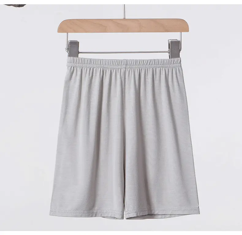 Children's Grey Modal Summer Shorts Casual Fit — feature 8