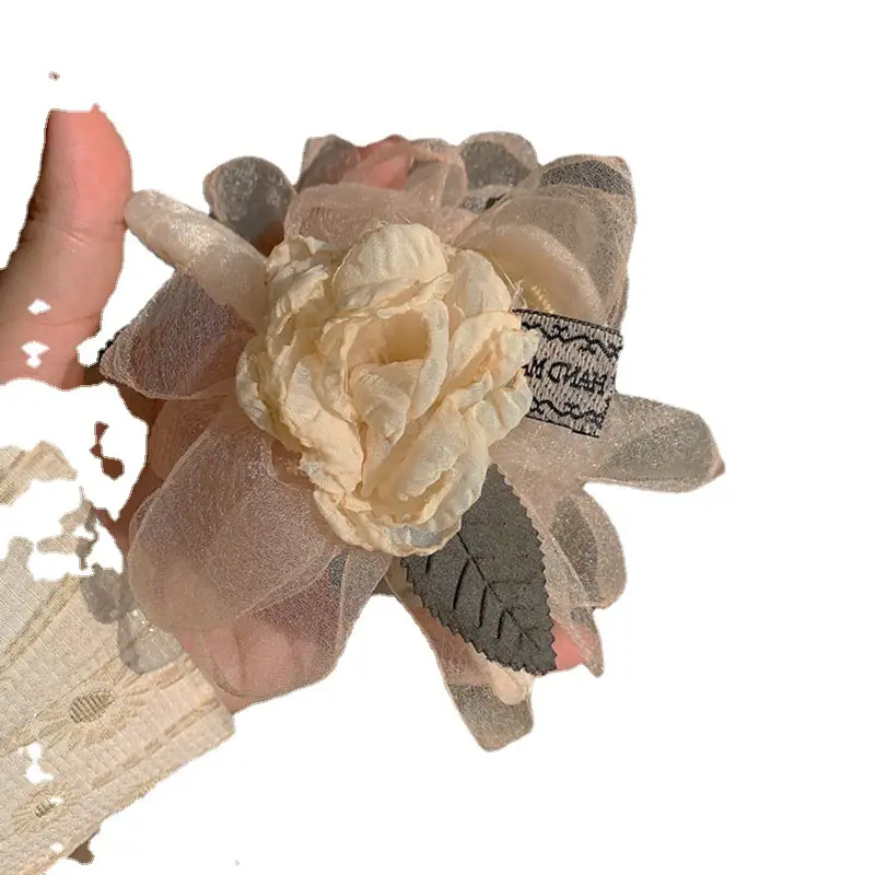 Gentle Wind Large Flower Hair Clip 2023 Spring New - Image 6