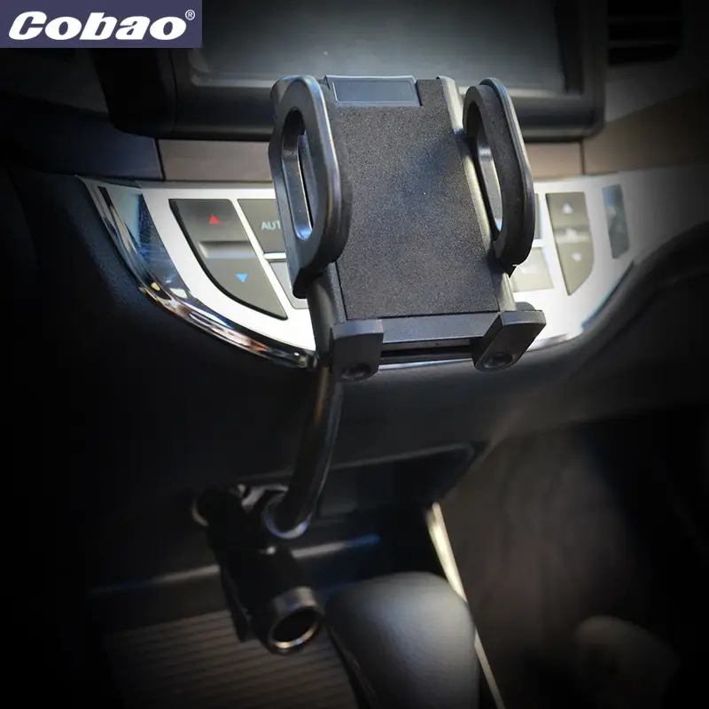 Dual USB Car Phone Holder 360 Rotating Universal Charging - Image 10