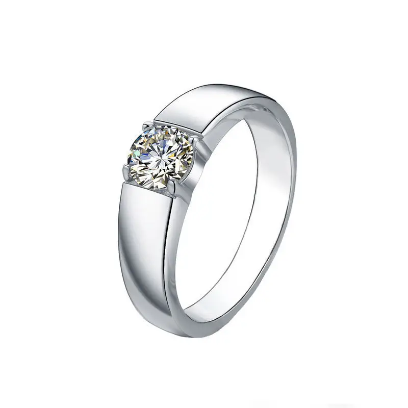 Clearance Moissanite Women's Diamond Ring Platinum Pt950 - Image 22