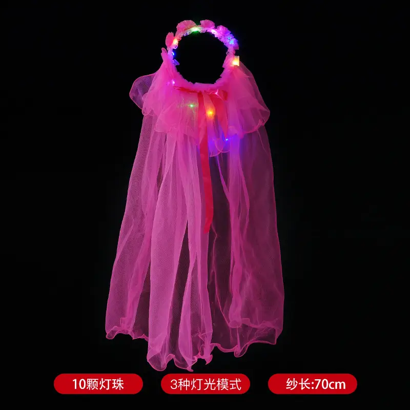 White Multi-Layer Veil Cover for Bride Wedding Dress - Image 12